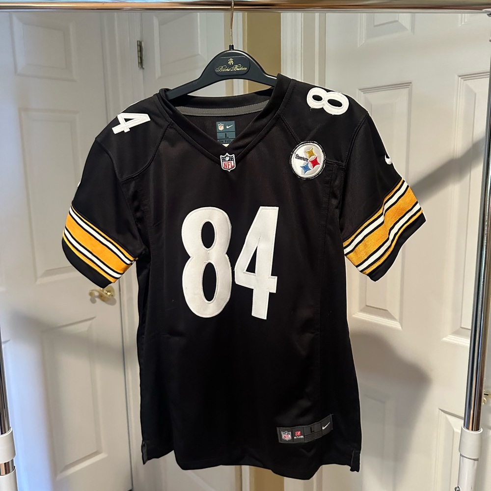 Knock Off NFL Pittsburgh Steelers Home Jersey - Kids Large.